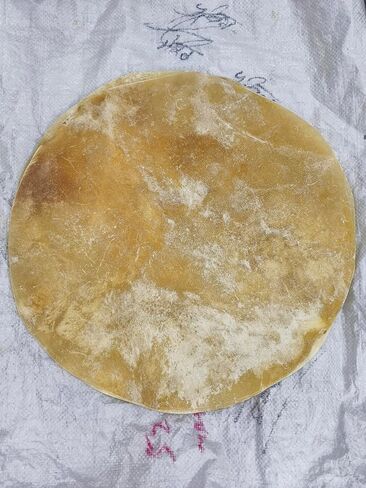Rawhide Drum Head Thick Buffalo Hide Skin Head Musical Instruments for Djembe, Bongo, Conga, African Drum (14 Inch) in Kuwait