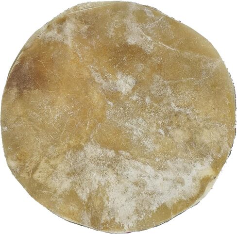 Rawhide Drum Head Thick Buffalo Hide Skin Head Musical Instruments for Djembe, Bongo, Conga, African Drum (14 Inch) in Kuwait