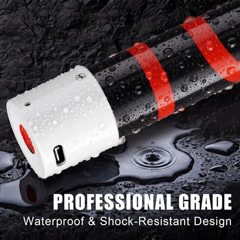 Flexible LED Light Stick 30 Inch Rechargeable Bendable Work Light ABS Flashlight Stick 3 Brightness Modes with 360° Rotate Foldable for Car Repairs, Mechanical Inspection in Tight Spaces in Kuwait