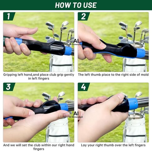 2Pack Golf Grip Trainer,Golf Training Aid Grip Trainer Club,Training Grip Right Hand, to Help Train Correct Hand Position in Kuwait