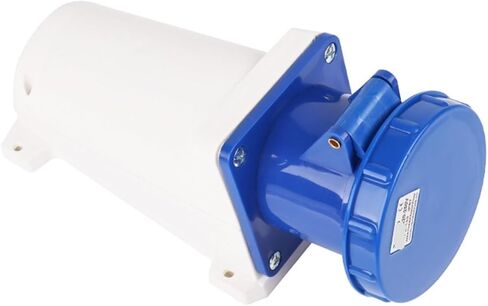 Industrial Exposed Three-Phase Four-Wire Socket 3-Hole 63A Aviation Plug Waterproof IP44 ZQ-133 in Kuwait
