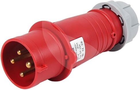 1 قطعة IP67 قابس طاقة صناعي مقاوم للماء والغبار صندوق كابين مثبت على السطح خارجي (SP-282 4P 16A) in Kuwait