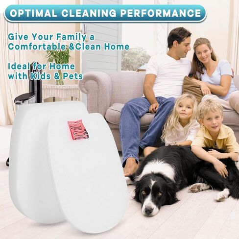 2 حزمة مرشحات رغوة IZ662H IZ682H لمكنسة Shark Vertex Pro اللاسلكية | فلتر DuoClean البديل IZ661HC، IZ662H، IZ662HC، IZ682H، IZ683H، قارنه بالجزء XFFKIZ600، قابل للغسل وإعادة الاستخدام in Kuwait