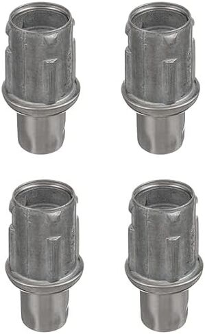 Stainless Steel Adjustable Bullet Feet for 1-5/8" O.D Tubing | Set of 4 in Kuwait