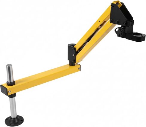 Generic Pneumatic Tapping Machine Arm Aluminum Alloy Magnetic Base Tapping Machine High Strength Handheld Hardware Tool in Kuwait