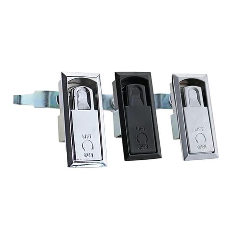 Industrial Equipment Distribution Box Toolbox Power Switch Cabinet Press and Rotate Flat Lock 1Pcs(Chrome Plated) in Kuwait