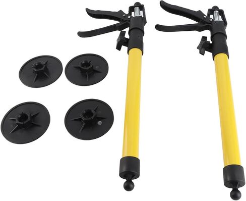 LiebeWH Cabinet Support Rod, Steel Adjustable Support Pole, 50-115cm Extension, Ideal for Cabinet and Door Frame Installations in Kuwait