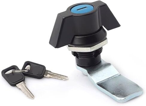 MS408-1 Distribution Box Lock Industrial Hardware Equipment Core Rotary Tongue with 2 Keys 1Pcs in Kuwait