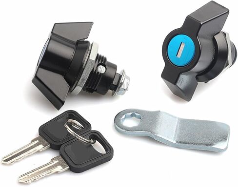 MS408-1 Distribution Box Lock Industrial Hardware Equipment Core Rotary Tongue with 2 Keys 1Pcs in Kuwait