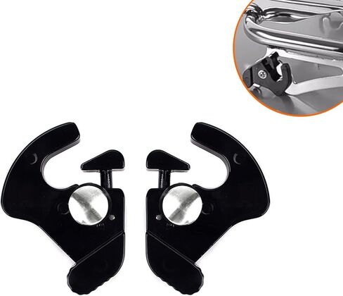 1 Pair Detachable Locking Latch Kit Rotary Luggage Rack Latches Clip Motorbike Accessory Quick Release for 883 in Kuwait