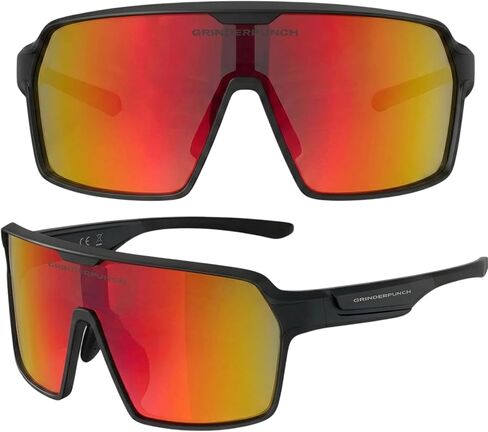 grinderPUNCH Polarized Sports Sunglasses for Men Women UV Protection Shades for Baseball Running Cycling Skiing & Pickleball in Kuwait