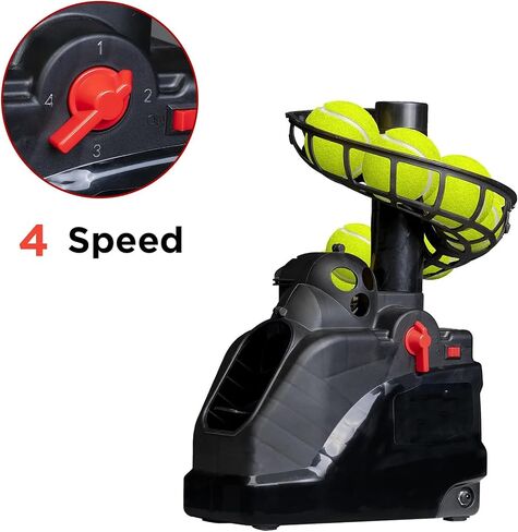 Automatic Ball Serving Machine, Tennis Ball Tossing Machine, Ball Output Rate is Adjustable/can Accommodate About 30 Balls/Working Temperature: -10°C~40°C, for Various Standard Balls in Kuwait