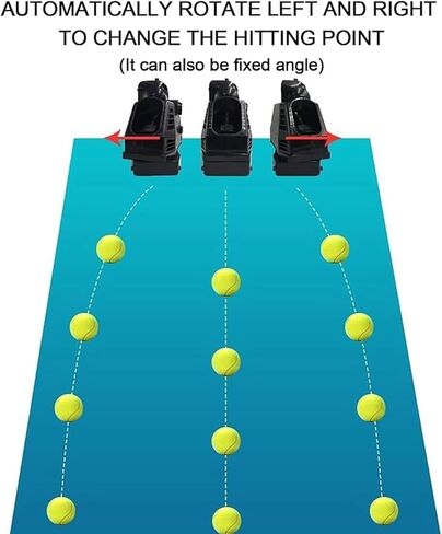 Automatic Ball Serving Machine, Tennis Ball Tossing Machine, Ball Output Rate is Adjustable/can Accommodate About 30 Balls/Working Temperature: -10°C~40°C, for Various Standard Balls in Kuwait