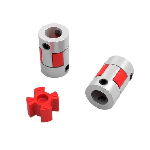 L-Jaw Coupling Coupler Set,L-Couplings XB D14L22 Two Jaws Aluminium Plum Flexible Shaft Motor Connector CNC Couplings 3/3.17/4/5/6/6.35/8mm(3.17mm to 4mm) in Kuwait