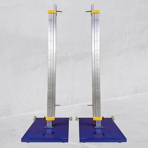 Aluminum Training High Jump Stands 1 to 7.5 ft, Movable Athletics Competition High Jump Standard, Elementary Pro Track & Field High Jump Measuring Stick, Pair in Kuwait