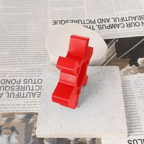 The Lord of the Tools 2pcs L110 Urethane Jaw Coupling Insert Spider Center Insert Compatible with Lovejoy Style L-Jaw Couplings Red (83x45x18mm) in Kuwait