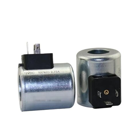 for YC85 Excavator Solenoid Valve Coil（12VDC）Three-pin Solenoid Coil 162 Excavator Parts in Kuwait