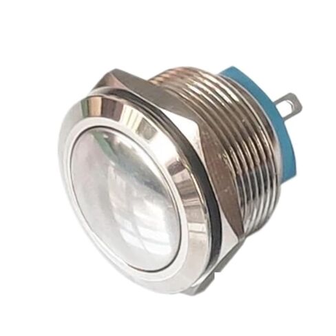 Push Button Switch 16mm 19mm 22mm Silver Contact No Welding with Screw Or HTH Mounting Not Fixed, 1PC(Ball Face No Welding,22mm) in Saudi Arabia