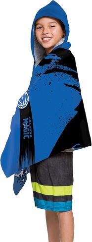 Northwest NBA Orlando Magic Cross Out Youth Hooded Towel, 22 x 51 inches in Kuwait
