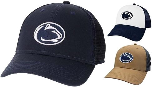 قبعة سائق الشاحنة المرخصة رسميًا من Penn State بشعار Snapback للبالغين من Legacy Lo-Pro in Kuwait