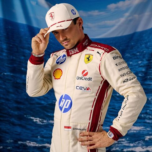 قبعة PUMA Scuderia Ferrari F1 Charles Leclerc Monaco GP 2026 إصدار خاص - أبيض فاتح - مقاس واحد يناسب الجميع in Kuwait