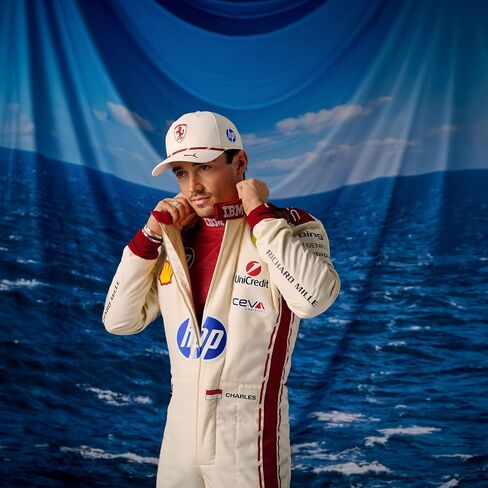 قبعة PUMA Scuderia Ferrari F1 Charles Leclerc Monaco GP 2026 إصدار خاص - أبيض فاتح - مقاس واحد يناسب الجميع in Kuwait