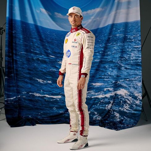 قبعة PUMA Scuderia Ferrari F1 Charles Leclerc Monaco GP 2026 إصدار خاص - أبيض فاتح - مقاس واحد يناسب الجميع in Kuwait
