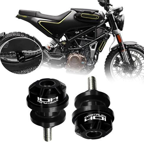 FOR Vitpilen 401 Svartpilen 401 2024+ CNC Aluminum Alloy 10MM Swingarm Spools Slider Stand Screw vitpilen 401 svartpilen 401 2018-2024+ Motorcycle Accessories (Svartpilen 401,Titanium Gray) in Saudi Arabia