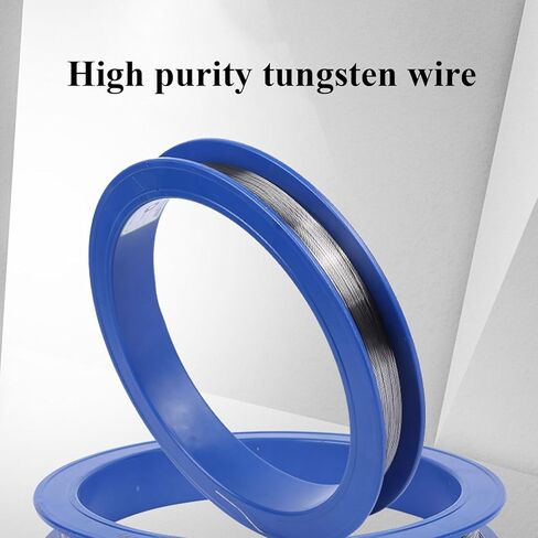 99.95% Pure Tungsten Fine Wire - 0.01mm to 0.04mm Diameter, 6M Length,1pcs(0.04mm) in Kuwait