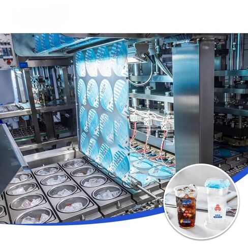 صانع الثلج التجاري مع خط تعبئة الثلج الكوب، يتميز بالإنتاج العالي وتكاليف التشغيل المنخفضة، ومناسب للاستخدام التجاري. in Kuwait