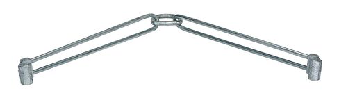 Vestil DCS-2000-G Galvanized Steel Drum Sling 3-3/4 In. x 2 In. x 22-1/2 In. 2000 Lb. Capacity Gray in Kuwait