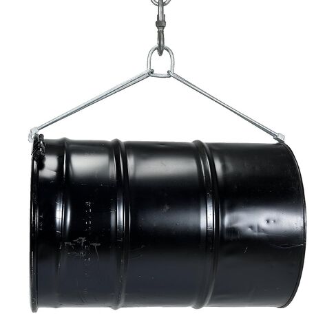 Vestil DCS-2000-G Galvanized Steel Drum Sling 3-3/4 In. x 2 In. x 22-1/2 In. 2000 Lb. Capacity Gray in Kuwait