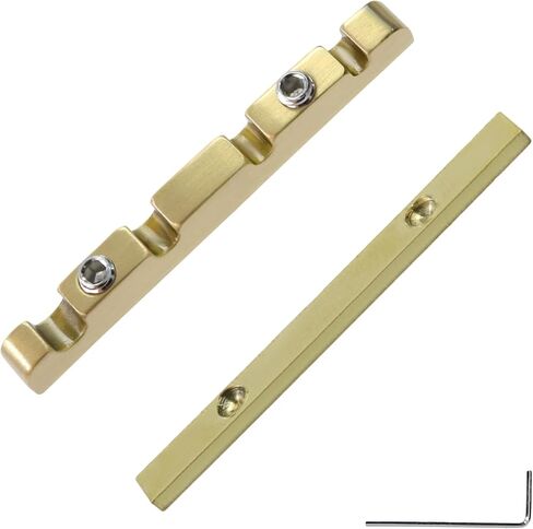 T Tulead Bass Guitar Nut 4 String Bass Guitar Replacement Parts 38mm 1 Sets in Kuwait