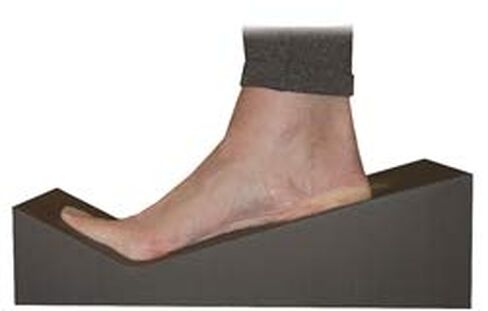 X-Ray Positioner - Podiatry Axial/Sesamoid Weight Bearing - 13" x 8" x 4" Closed Cell, USA Made in Kuwait