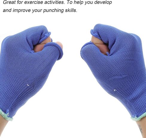 Baluue Wall Mounted Boxing Bag Canvas Punching Pouch for Kick Boxing Training Impact Resistant Heavy Bag Improves Hitting Skills White in Kuwait