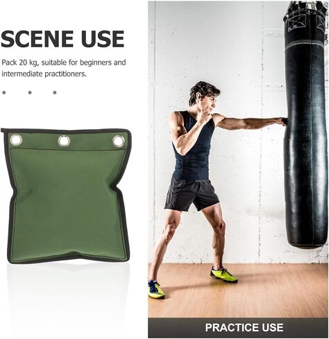 Veemoon Wall Mount Boxing Punching Bag 10kg Cloth Small Punch Bag with Thickened Durable Material for Plyometric Training and Combating Sports, Easy to Clean Kicking Pad in Kuwait