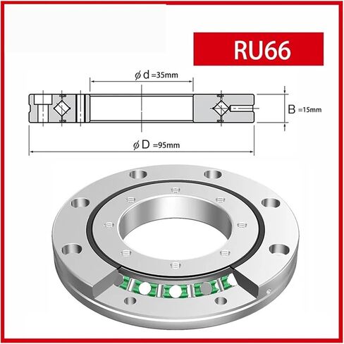 Cross Roller Ring Inner Ring Rotation RU66 RU66 RU66UUCC0 RU66UUC0 in Kuwait