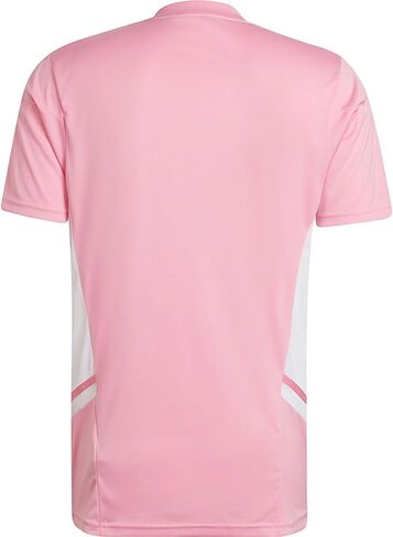 adidas Mens Condivo 22 Soccer Training Shirt - Short Sleeve Jersey, Pink in Kuwait