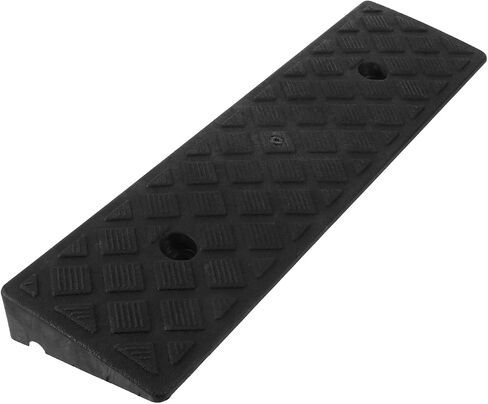 PRETYZOOM Curb Ramp Threshold Ramp – 19.68"" x 5.11"" x 1.57"" Portable Plastic Slope Pad with Anti-Slip Surface for Driveway, Sidewalk & Doorway Transitions – for Wheelchairs, Scooters, Cars in Kuwait