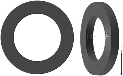 Plumbing Flat Rubber Seal Gaskets, Connection Shower Head Hose Washer Hose in Kuwait