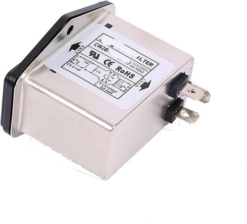 Power Filter 220V Switch Socket Double Insurance CW2B-3A/6A/10A-T(CW2B -3A -T 003 Single Insurance) in Kuwait