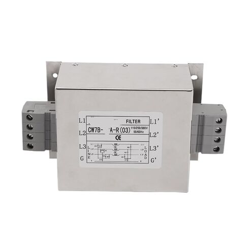 مرشح طاقة مضاد للتداخل ثلاثي الطور، كتلة طرفية CW7B-30/50/60-R، ثلاثة أسلاك 380 فولت (CW7B-40A-R 03) in Kuwait