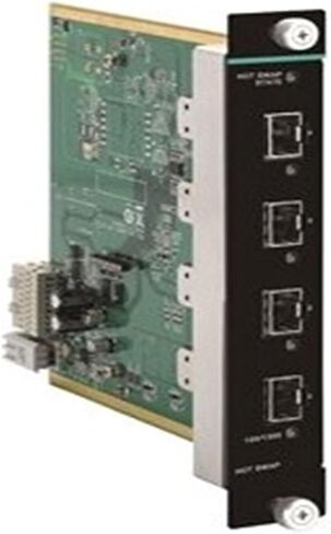 وحدة واجهة جيجابت إيثرنت Arionyx IM-G7000A-4GSFP مع 4 فتحات 100/1000BaseSFP - درجة حرارة التشغيل من 10 إلى 60 درجة مئوية in Kuwait