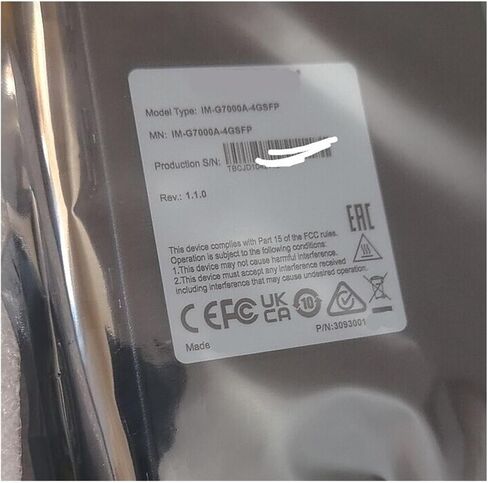وحدة واجهة جيجابت إيثرنت Arionyx IM-G7000A-4GSFP مع 4 فتحات 100/1000BaseSFP - درجة حرارة التشغيل من 10 إلى 60 درجة مئوية in Kuwait