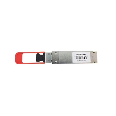 Modulo Transceptor Optico لـ 40 كجم QSFP 1296nm ~ 1310nm SFP 100g QSFP28 ER4 وحدة الإرسال والاستقبال البصرية SFP in Kuwait