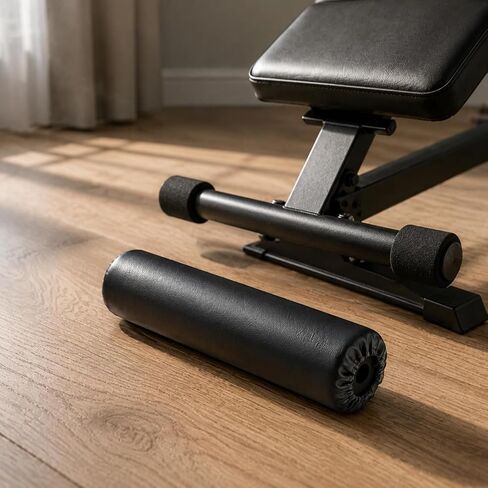 غطاء جلدي مبطن من Sit Up Bar ذو ملمس منقوش وغطاء إسفنجي أسود وبطانة ناعمة in Kuwait