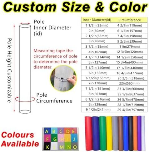 Basketball Hoop Post Padding Thick Foam Goal Protector Cushion Safety Wrap Tall Round and Pole Pad Padding Heavy Duty Fits,(Basketball Pole Pad,Outdoor Foam Pole Padding for 5ft-8ft Metal P in Kuwait
