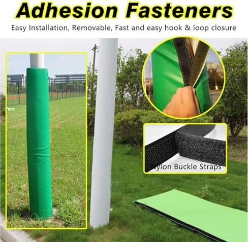 Basketball Hoop Post Padding Thick Foam Goal Protector Cushion Safety Wrap Tall Round and Pole Pad Padding Heavy Duty Fits,(Basketball Pole Pad,Outdoor Foam Pole Padding for 5ft-8ft Metal P in Kuwait