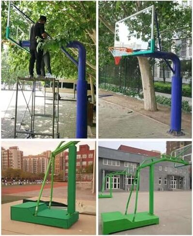 Basketball Hoop Post Padding Thick Foam Goal Protector Cushion Safety Wrap Tall Round and Pole Pad Padding Heavy Duty Fits,(Basketball Pole Pad,Outdoor Foam Pole Padding for 5ft-8ft Metal P in Kuwait