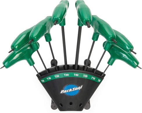 مجموعة أدوات Park Tool PH-T1.2 المتوافقة مع Torx مع مقبض على شكل حامل مقاس الأداة T6/الحجم T8/الحجم T10/الحجم T15/الحجم T20/الحجم T25/الحجم T30/الحجم T40 | أدوات الدراجة اليدوية in Kuwait
